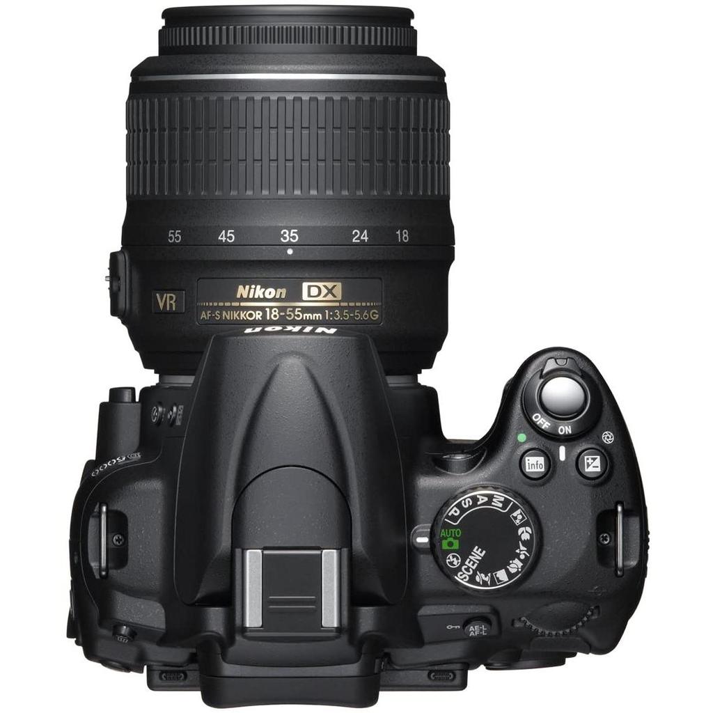 Reflex D5000 - Black + Nikon AF-S DX Nikkor 18-55mm f/3.5-5.6G VR