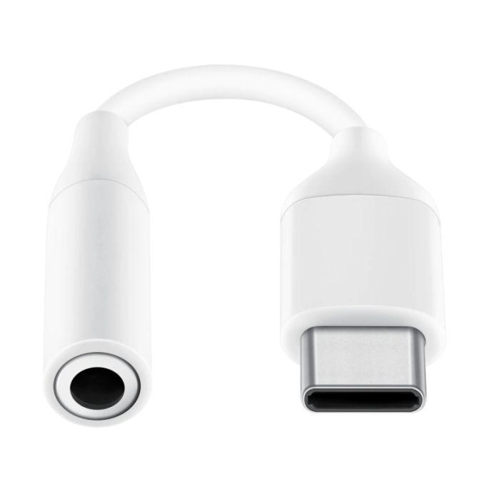 Accessoires Audio Adaptateur Audio Usb C Vers Jack 3.5Mm Blanc Samsung