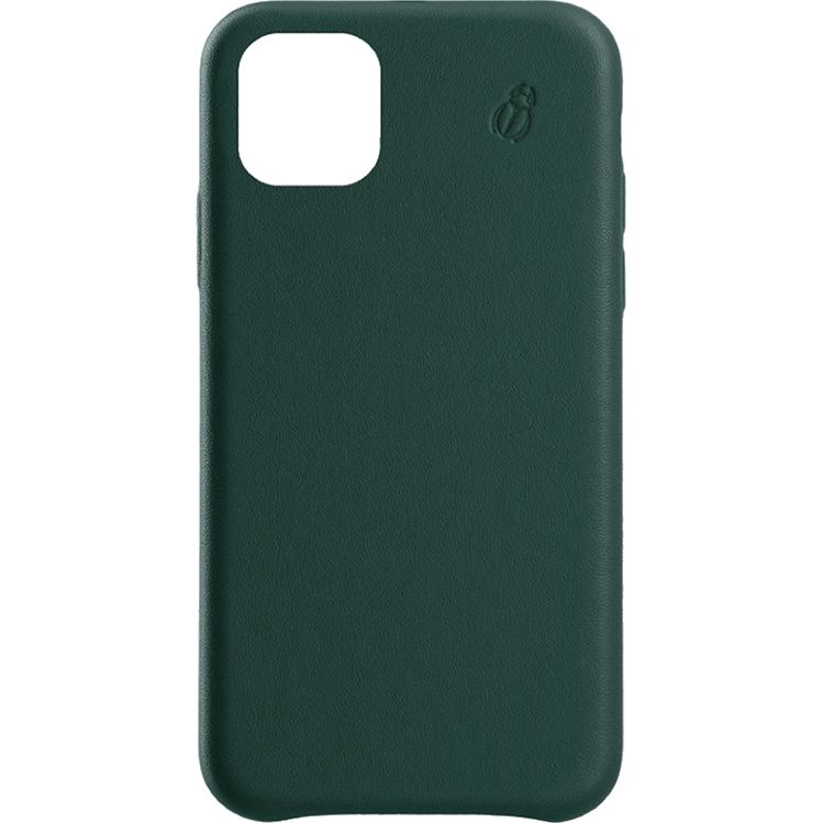BEETLECASE Coque iPhone 11 - Cuir - Vert