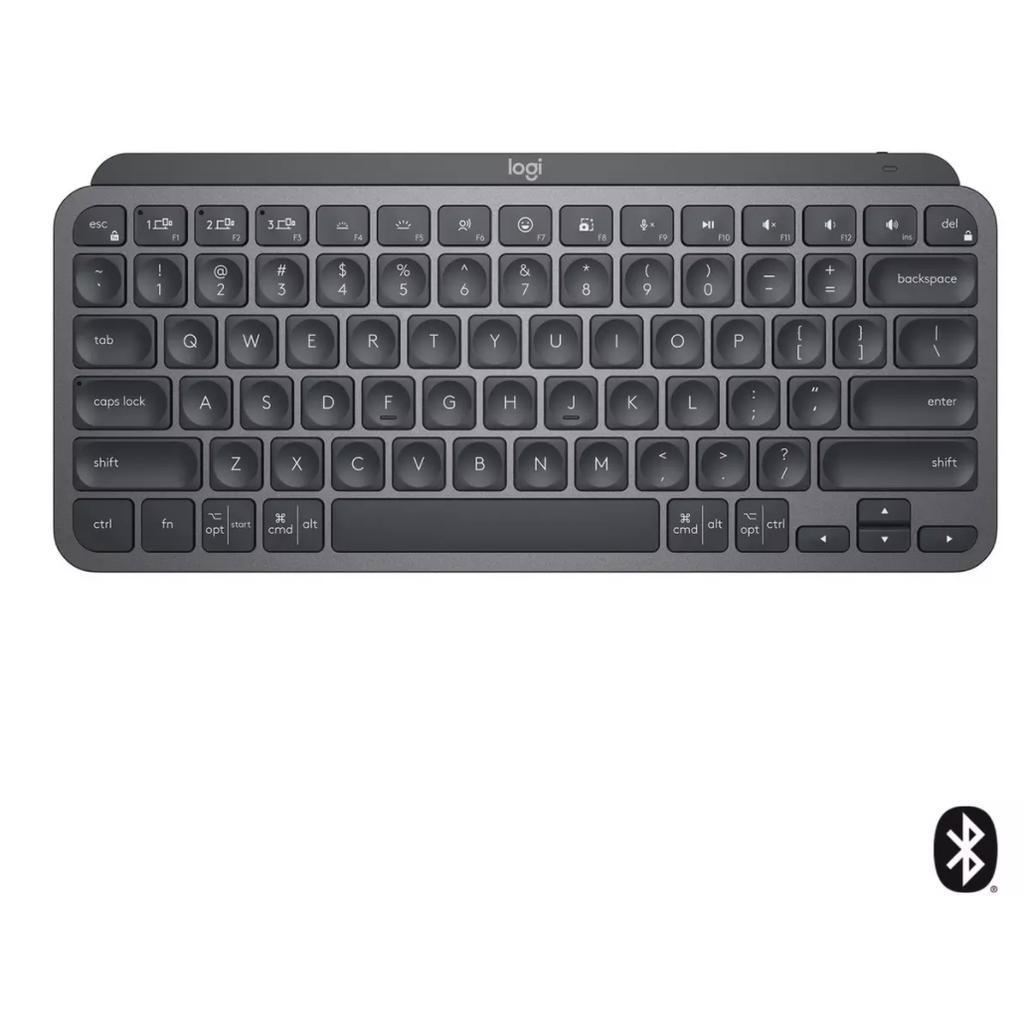 Clavier Logitech Qwerty Anglais (Uk) Sans-Fil Mx Keys Mini