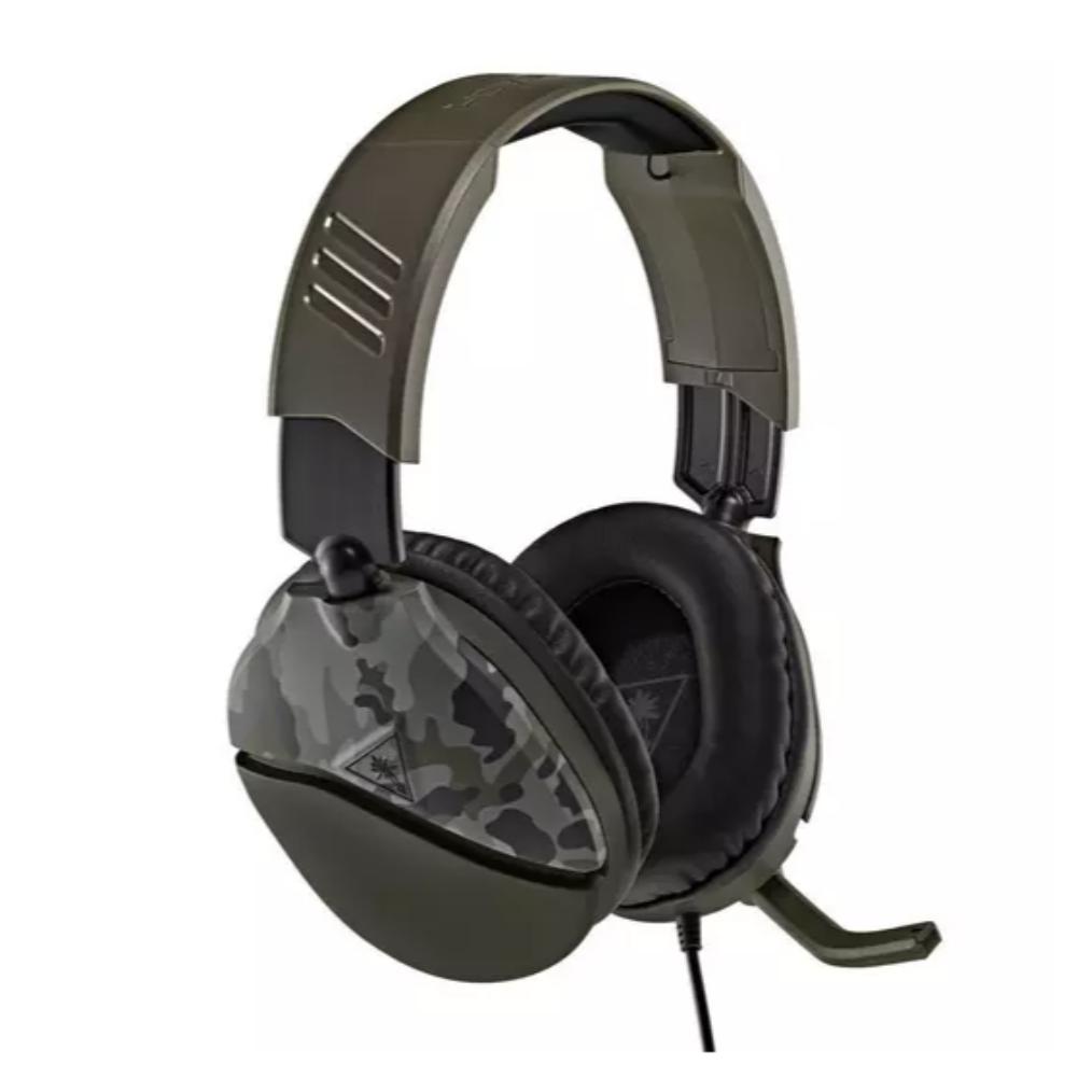 Casque Gaming Filaire Avec Micro Turtle Beach Recon 70 - Vert Foncé