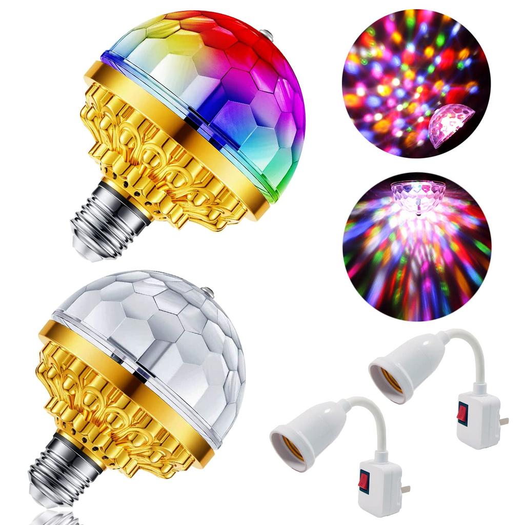 Éclairage Lytor Pack Jeux De Lumière 2 Effets Roundmagic Ovni + Boule Led Sixmagic Rvb