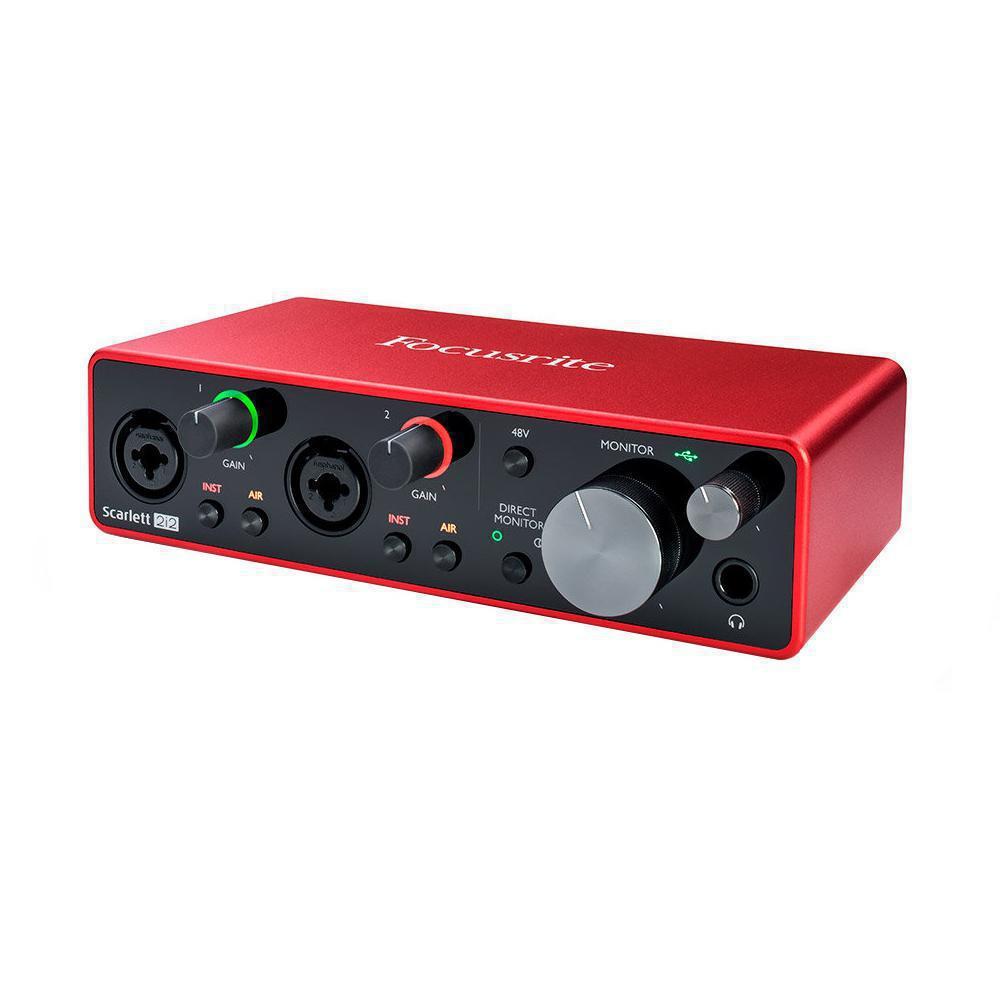 Accessoires Audio Focusrite Scarlett 2I2 Studio 2 Gen
