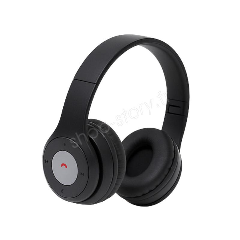 Casque Avec Micro Siroco Musivo_N_Bm - Noir