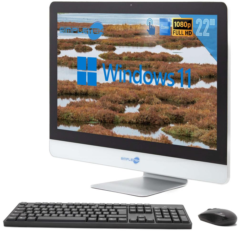 Simpletek Aio 22" 22" Core I5 2.3 Ghz - Ssd 256 Gb - 8Gb Qwerty - Italien