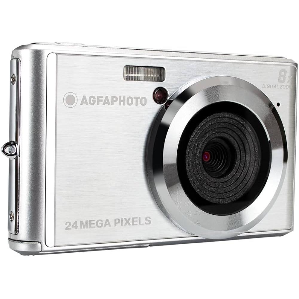 Compact - Agfaphoto Realishot Dc5500 - Argent + Objectif Agfa Photo Zoom Digital 8X