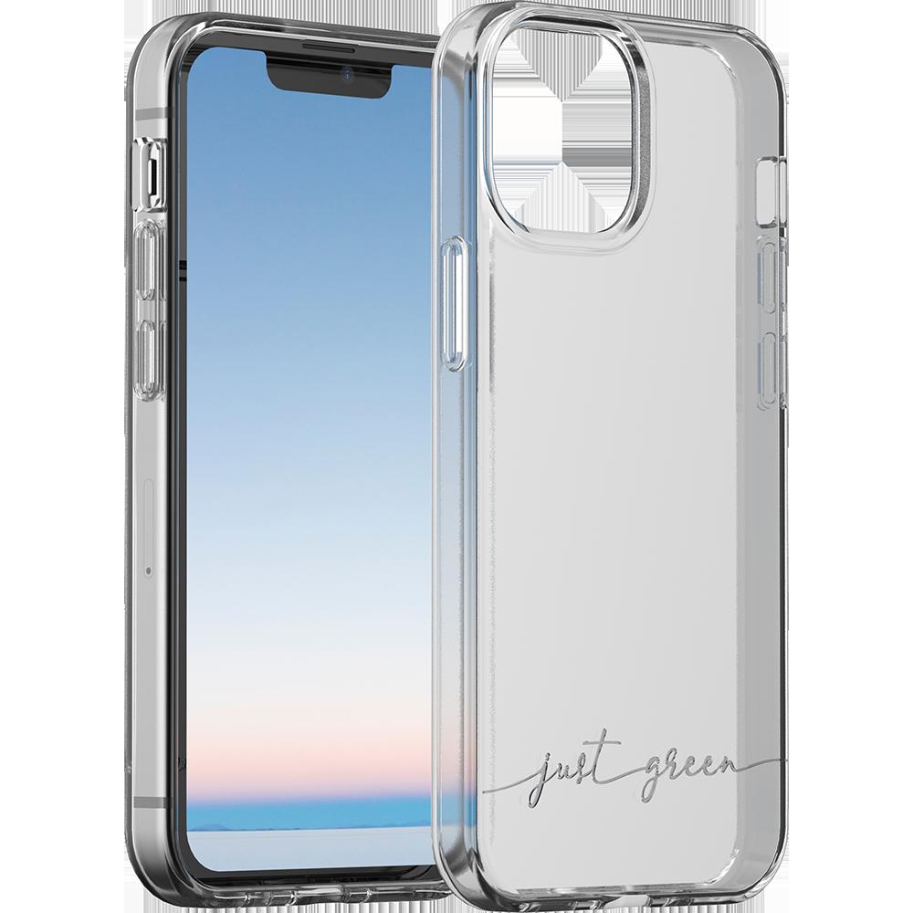 JUST GREEN Coque IPHONE 13 MINI - Plastique - Transparent