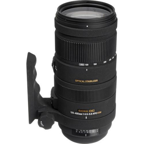 Objectif Sigma 120-400 Mm F/4.5-5.6 Dg Os Hsm Apo Nikon Af-D 120-400Mm F/4.5-5.6