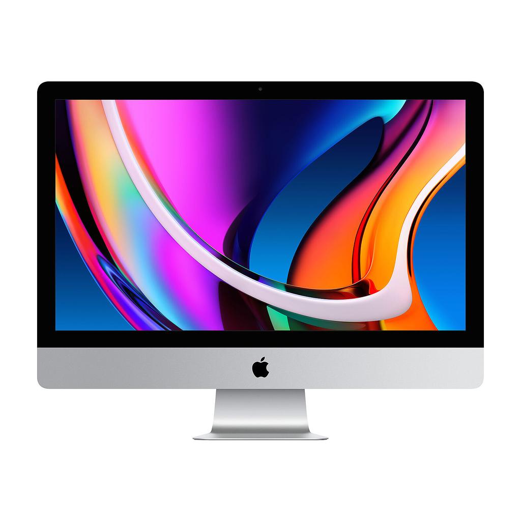 Apple iMac 27" (2020) Core i5-10600 AMD Radeon Pro 5300 - 512Go SSD - 64 Gb Qwerty - Suédois Verre Standard
