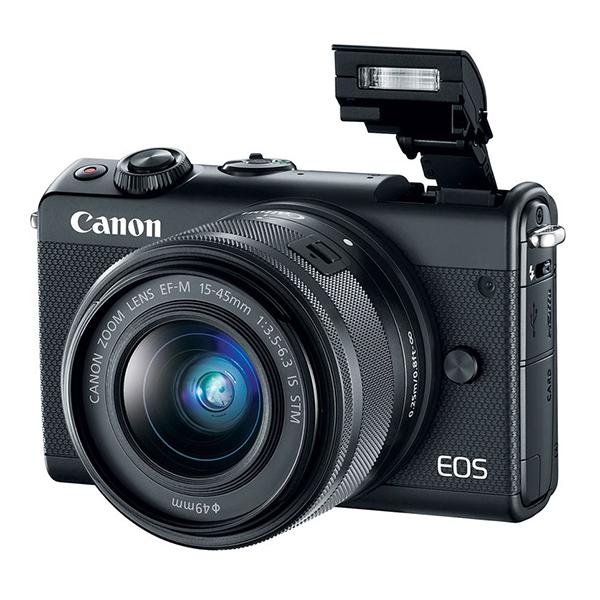 Bridge - Canon Eos M100 - Noir + Canon Ef-M 15-45 Mm F/3.5-6.3 Is Stm