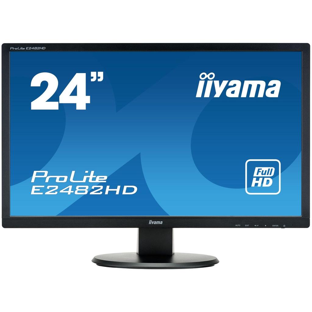 Écran 24" Led Fhd Iiyama Prolite E2482Hd-B1