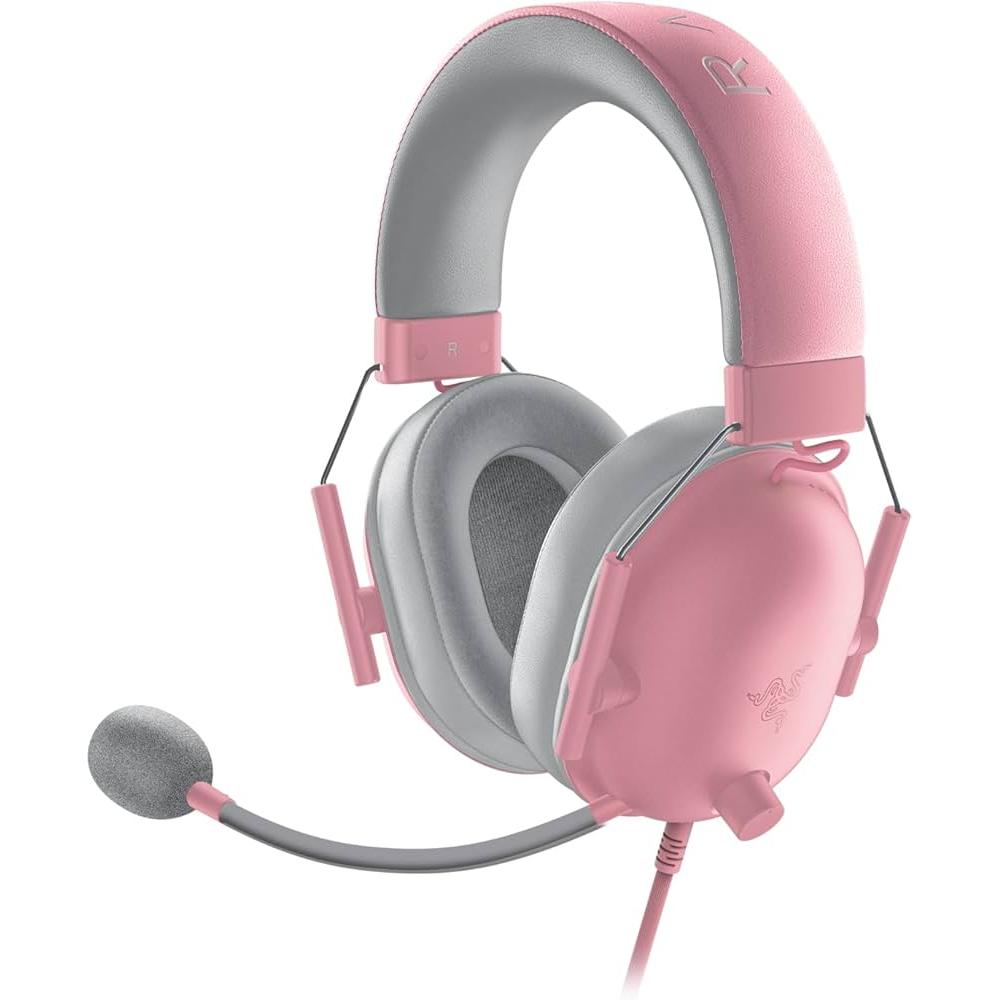 Casque Gaming Filaire Avec Micro Razer Blackshark V2 X - Rose
