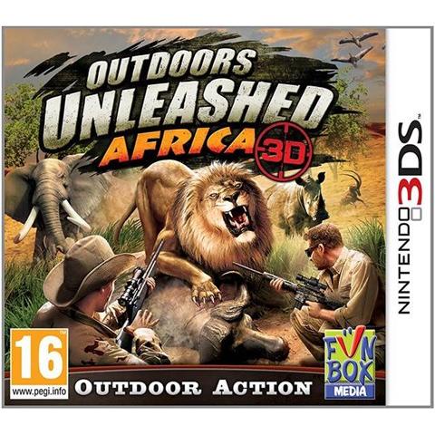 Outdoors Unleashed - Africa 3D (12) Used Nintendo 3DS Game - Nintendo 3DS