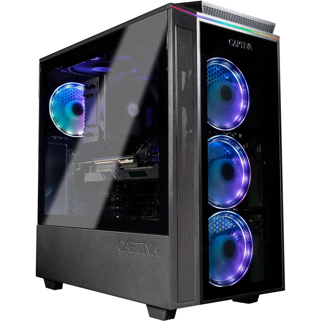 Captiva R77-550 Ryzen 5 3.7 Ghz - SSD 2 To - 32 Go - Amd Radeon Rx7600 Xt