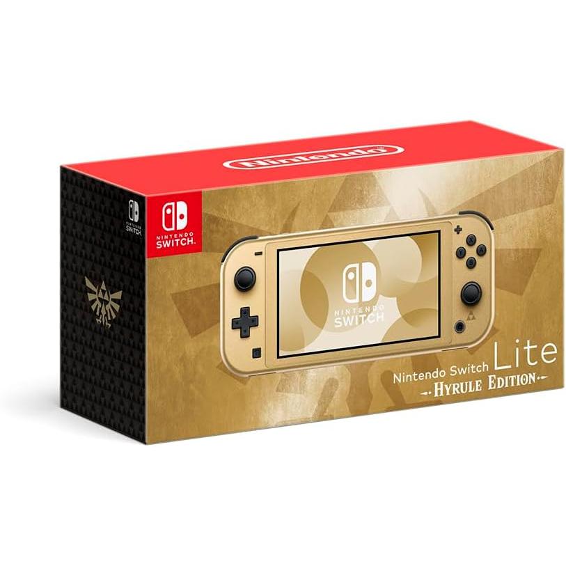 NintendoSwitchLite-Hyrule Edition(ゴールド) Switch Lite 32GB - ゴールド - Limited edition Hyrule Hyrule 【整備