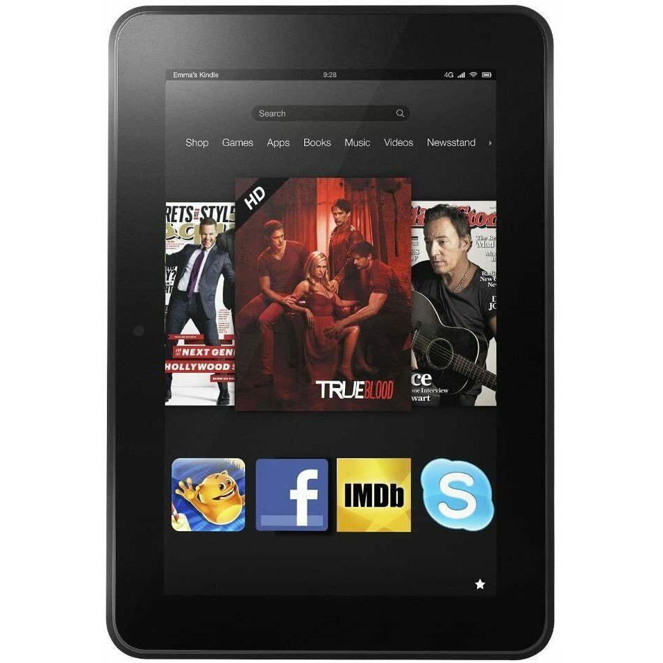 Amazon Kindle Fire 2nd Gen 16GB Black (WiFi) Back Market