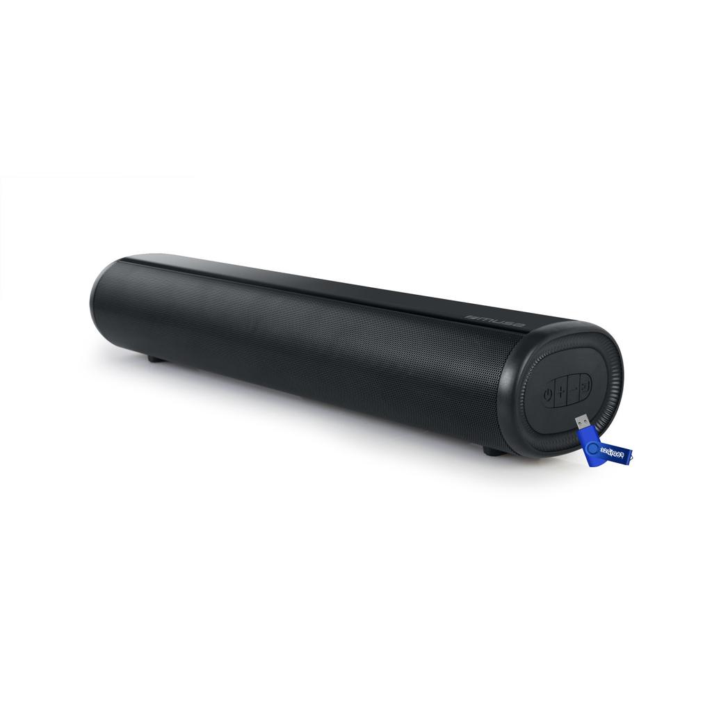 Barre De Son Barre De Son Muse M-1580-Sbt - Puissance De Sortie: 80W - Bluetooth - Hdmi Arc -Support Mural - Port Usb+ Clé Usb 32Gigas - Black