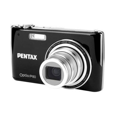 Compact Optio P80 - Noir + Pentax Smc Pentax Lens 4,9-19,6Mm F/2,6-5,8 F/2,6-5,8
