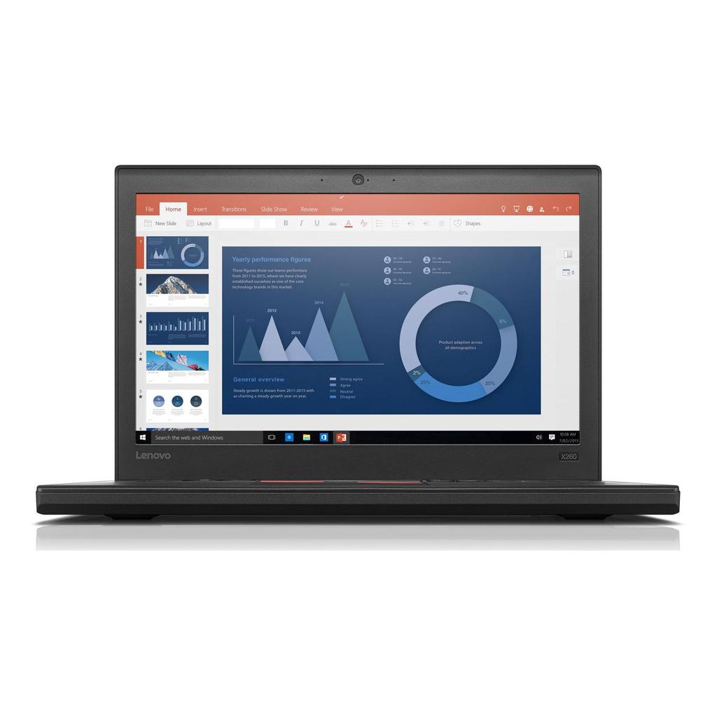 Lenovo ThinkPad X260 12" Core i5 2.4 GHz - SSD 180 GB - 8GB AZERTY - Französisch