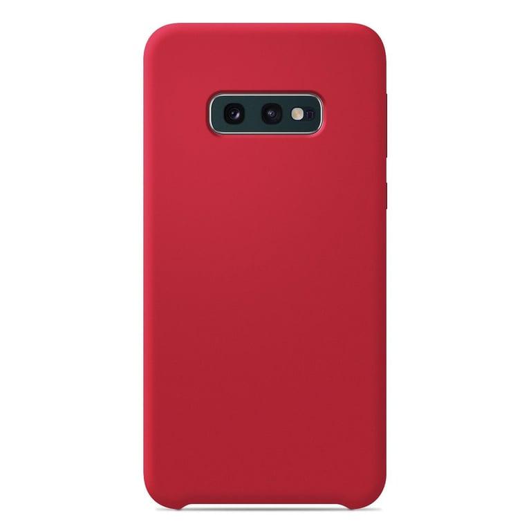Coque Galaxy S10e - Silicone - Rouge