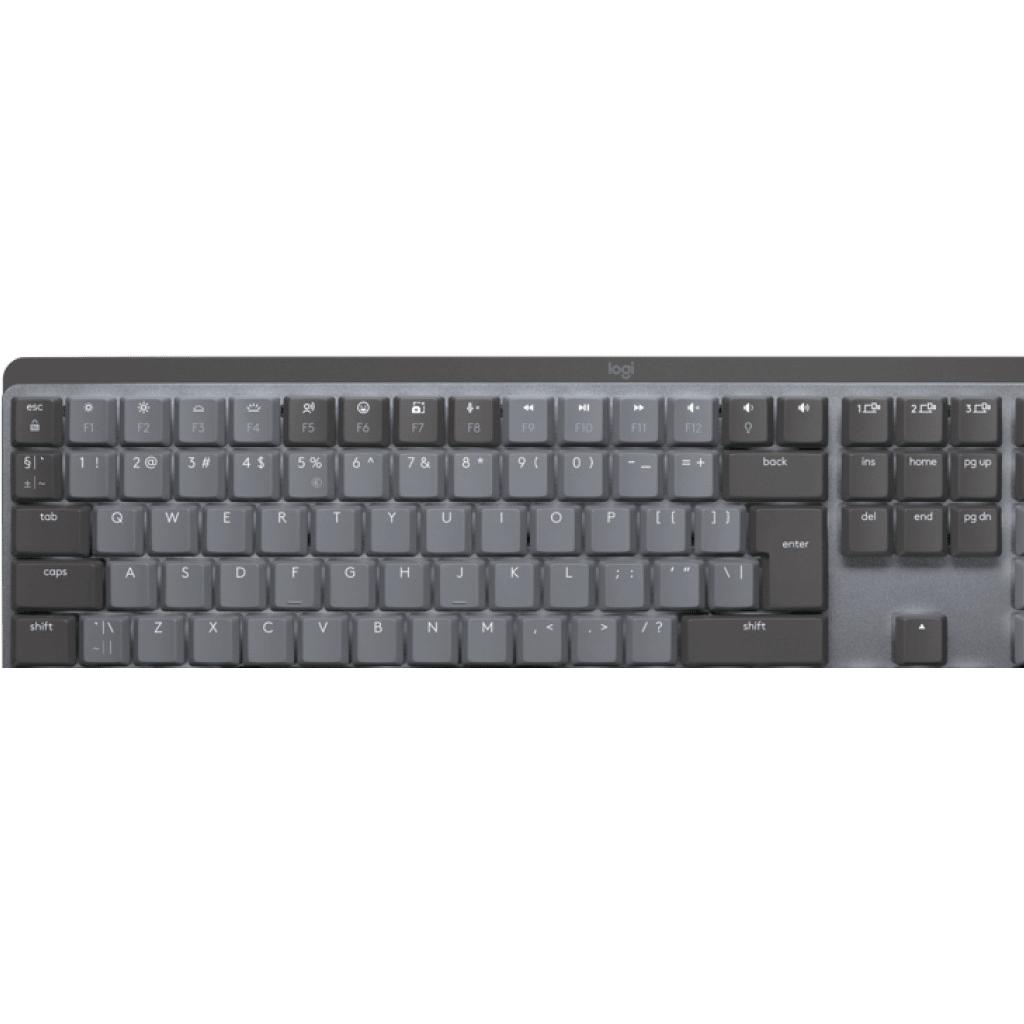 Logitech Tastatur QWERTY Englisch (US) Wireless mit Hintergrundbeleuchtung 920-010757