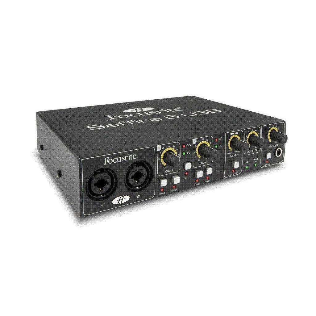 Accessoires Audio Focusrite Saffire 6 Usb