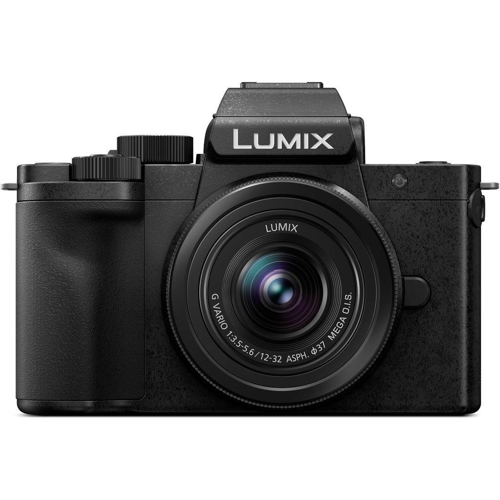 Panasonic Lumix DC-G100D - Noir + ojectif Panasonic G Vario 12-32mm f/3.5-5.6 Mega OIS Reconditionné - Panasonic reconditionné disponible sur Backmarket