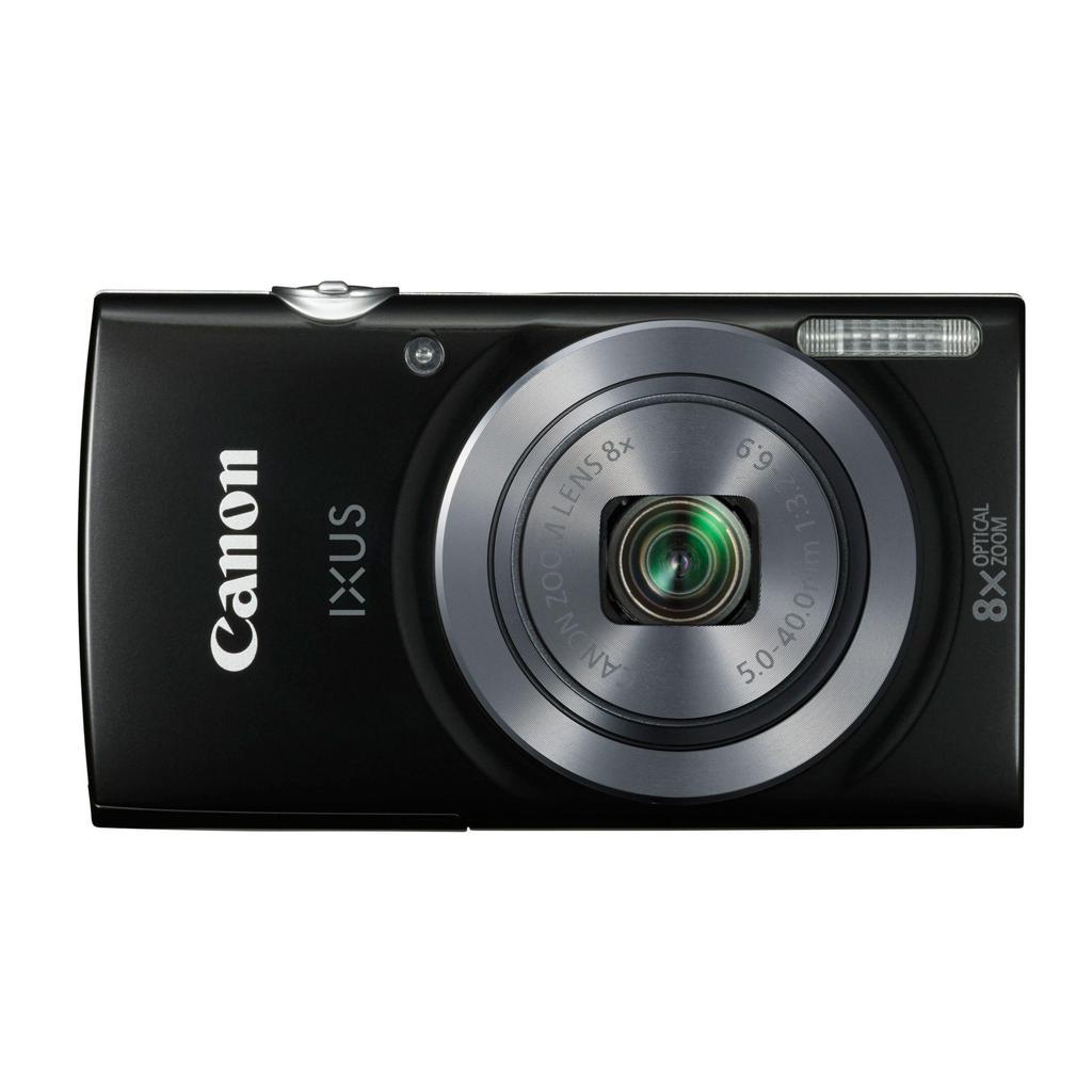 Compact Ixus 162 - Noir + Canon Zoom Lens 8X 5.0-40.0Mm 1:3.2-6.9