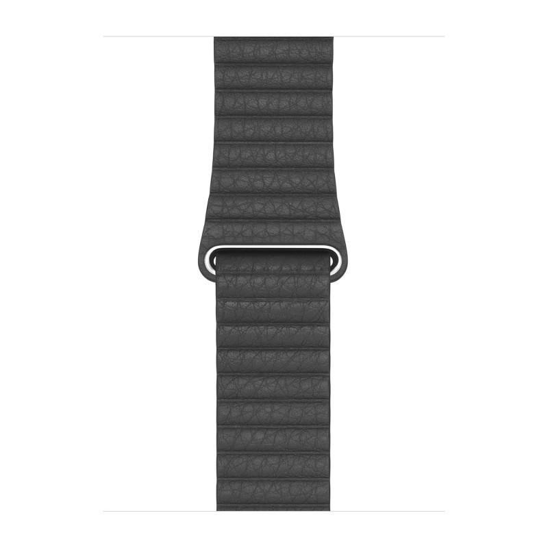 Apple Watch Leather Loop 44mm - Black - L