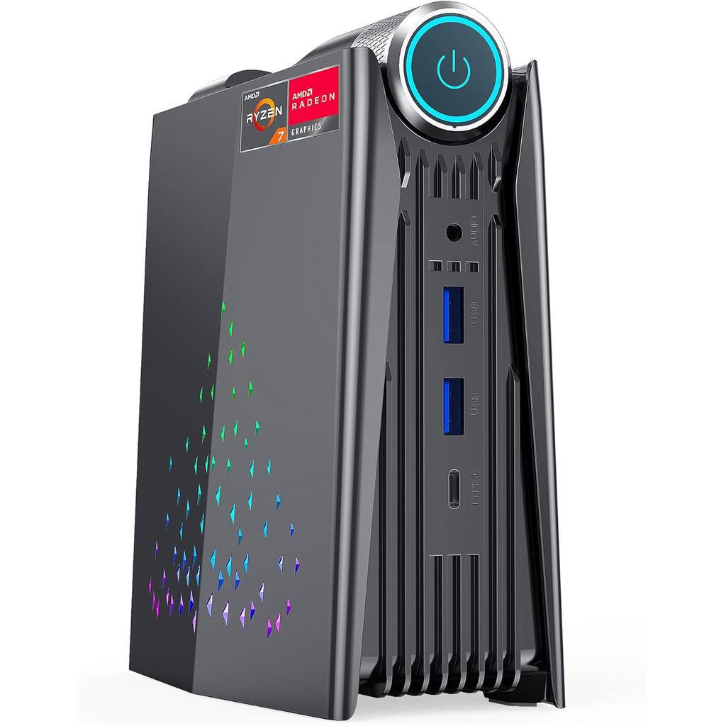 Acemagic Amr5 Ryzen 7 1.8 Ghz - SSD 512 Go - 32 Go - Amd Radeon Graphics