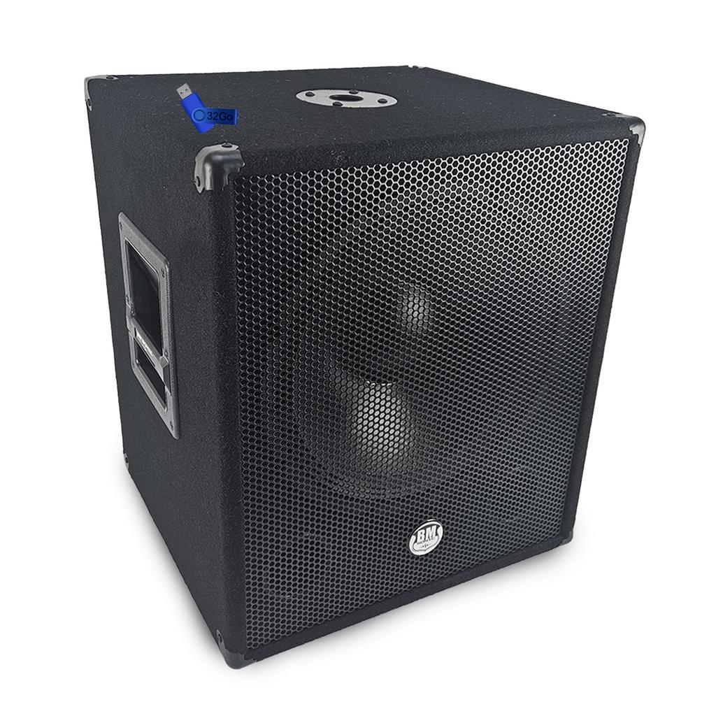 Enceintes sono Bm Sonic BMS-SUB18-P Reconditionné - N/A reconditionné disponible sur Backmarket
