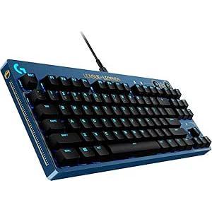 Clavier Logitech Qwerty Anglais (Uk) Rétroéclairé G Pro League Of Legends Edition