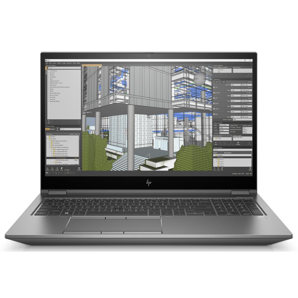 HP Zbook Fury 15 G8 15" Core i7 2.1 Ghz - SSD 1 To - 32 Go Qwertz - Allemand