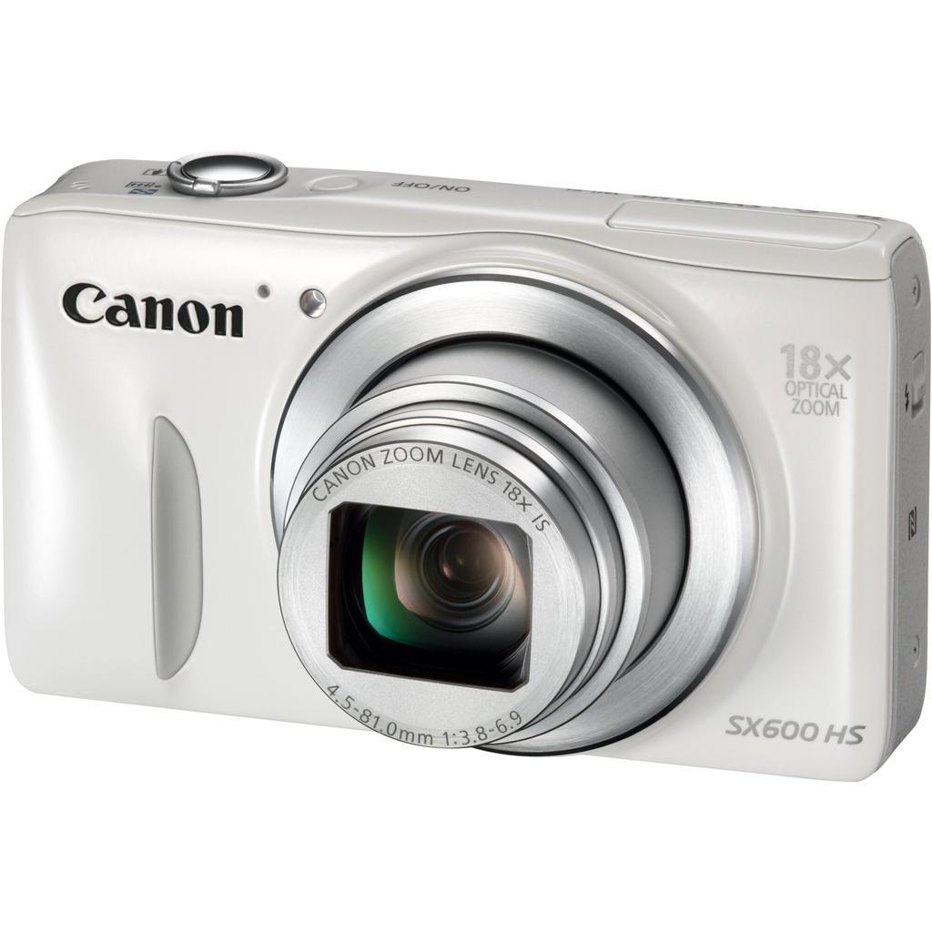 Compactcamera PowerShot SX600 HS - Wit + Canon Canon Zoom Lens 18x