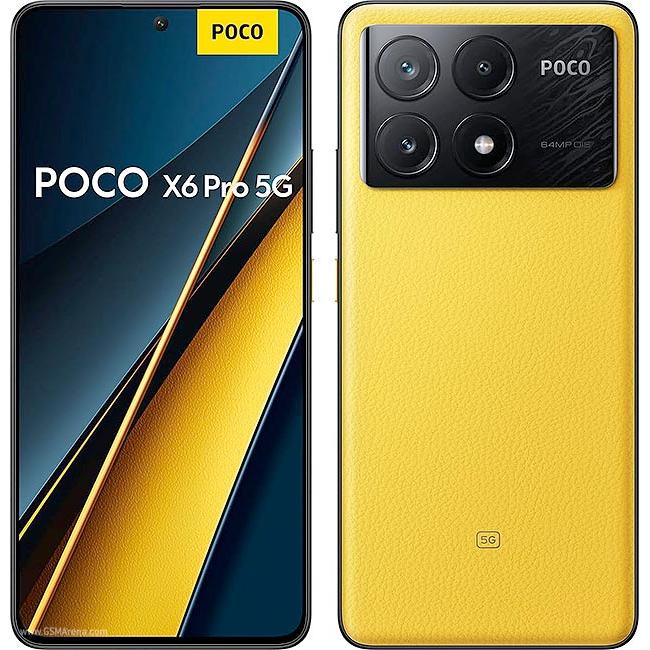 Xiaomi POCO X6 Pro 12GB 512GB イエロー 中古品 中古 Xiaomi シャオミ POCO X6 Pro SIMフリー イエロー