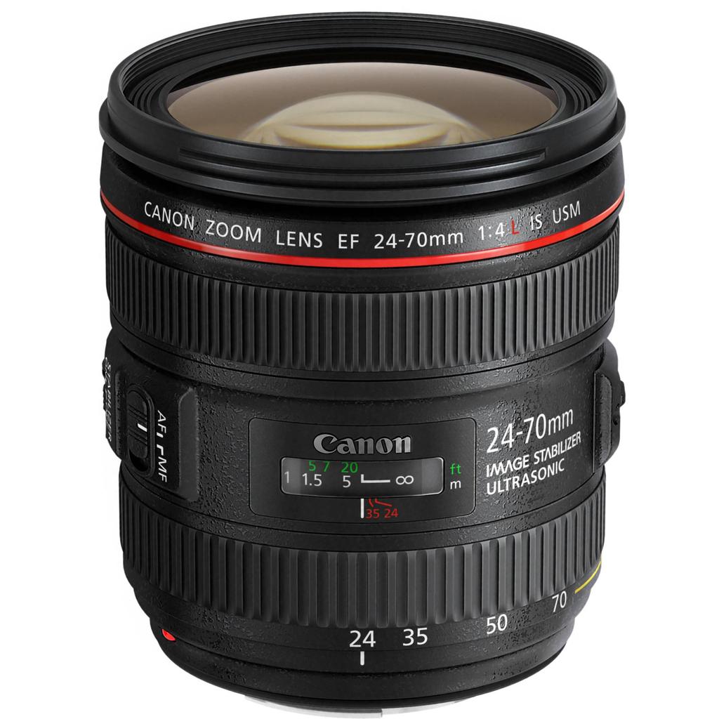 Canon EOS 5D Mark IV - Black + Lens Canon EF 24-70mm f/4L IS USM