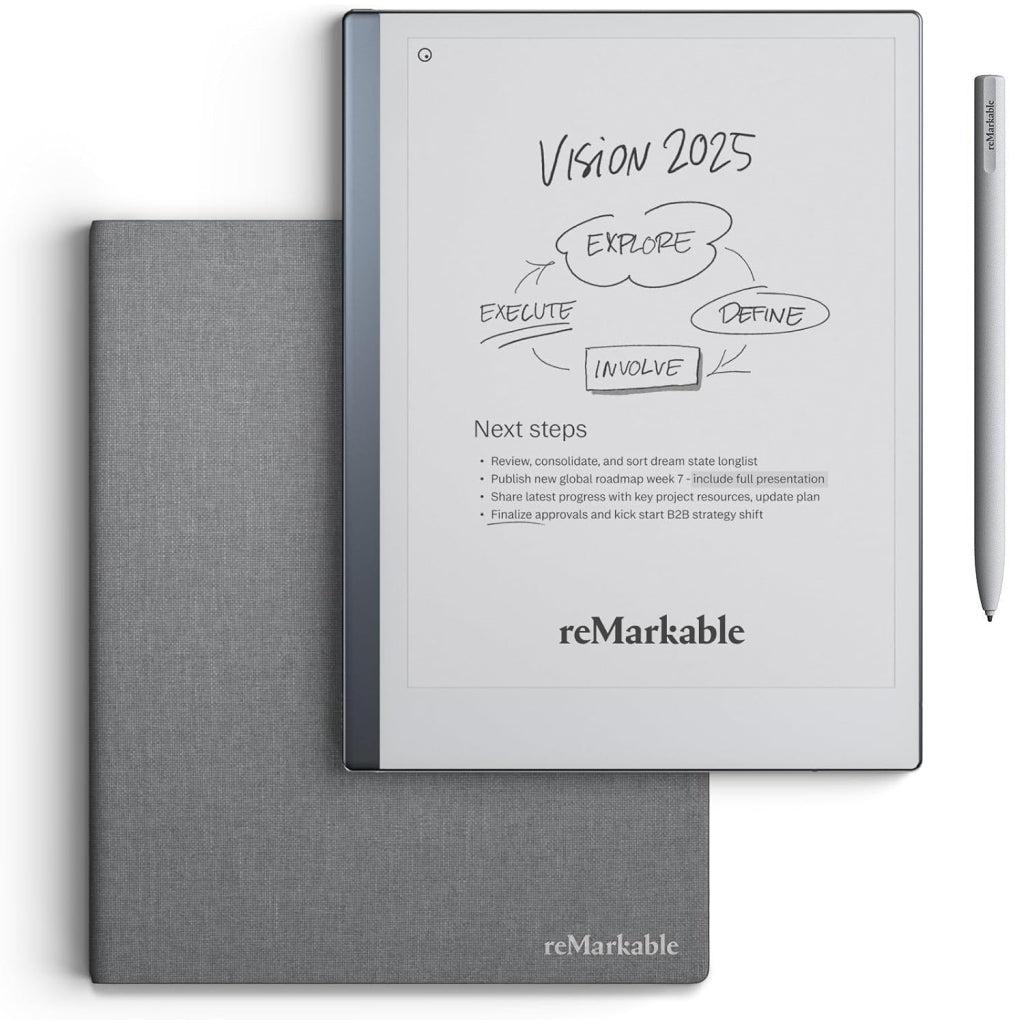 Liseuse Remarkable 2 + Marker Rm210 + Etui Rm310 (Grey)