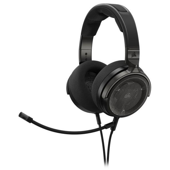 Casque Gaming Filaire Avec Micro Corsair Virtuoso Pro Carbon Open Back - Noir