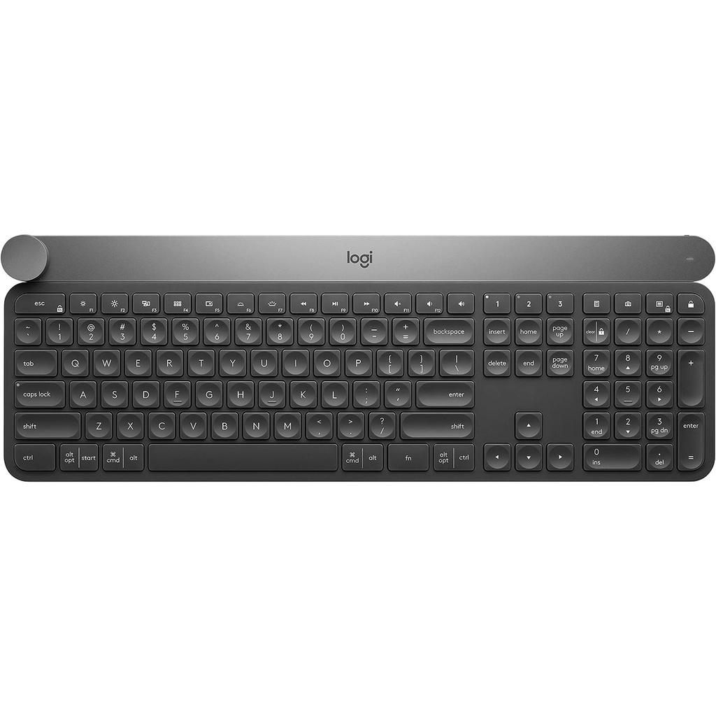 Craft Advanced with Creative Input Dial - Tastatur - hinterleuchtet - Bluetooth 24 GHz - QWERTY - Spanisch