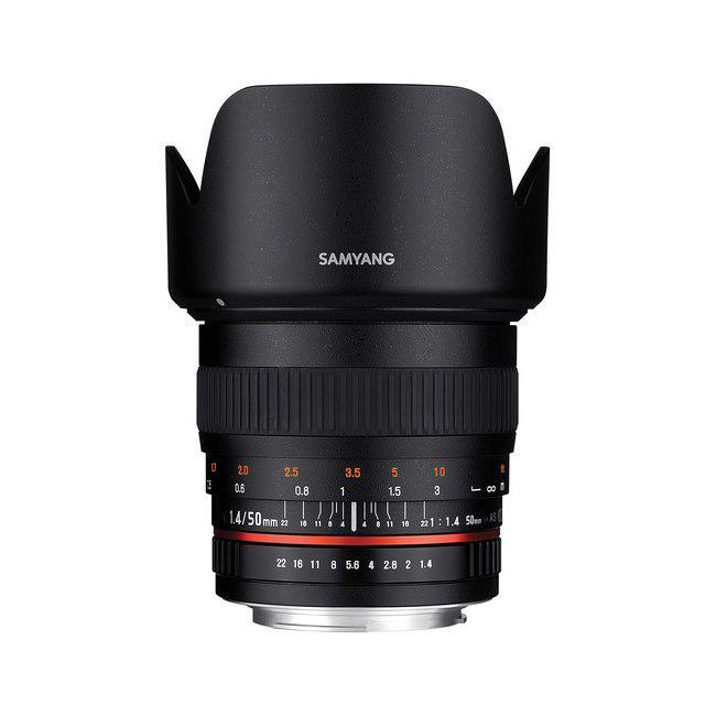 Objectif Samyang E 50Mm F/1.4 As Umc E 50Mm F/1.4