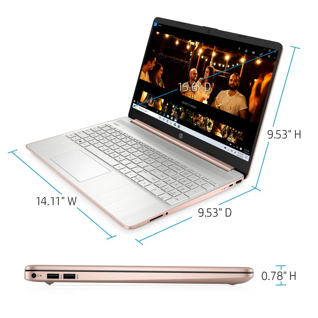 Hp 8B0R0UA 15-inch (2023) - Ryzen 5 7530U - 8 GB - SSD 256 GB