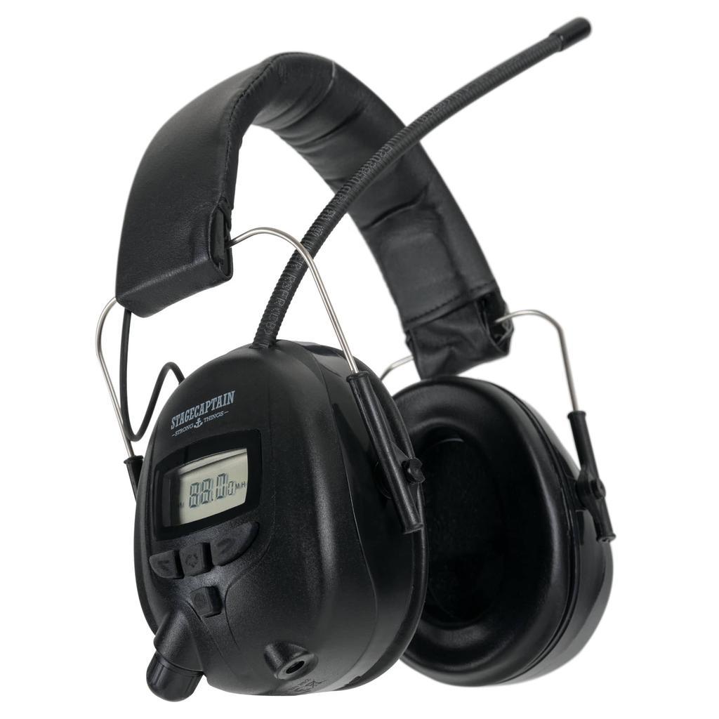 Cuffie riduzione del Rumore wireless con microfono Stagecaptain ContraNoise FM-28 - Nero