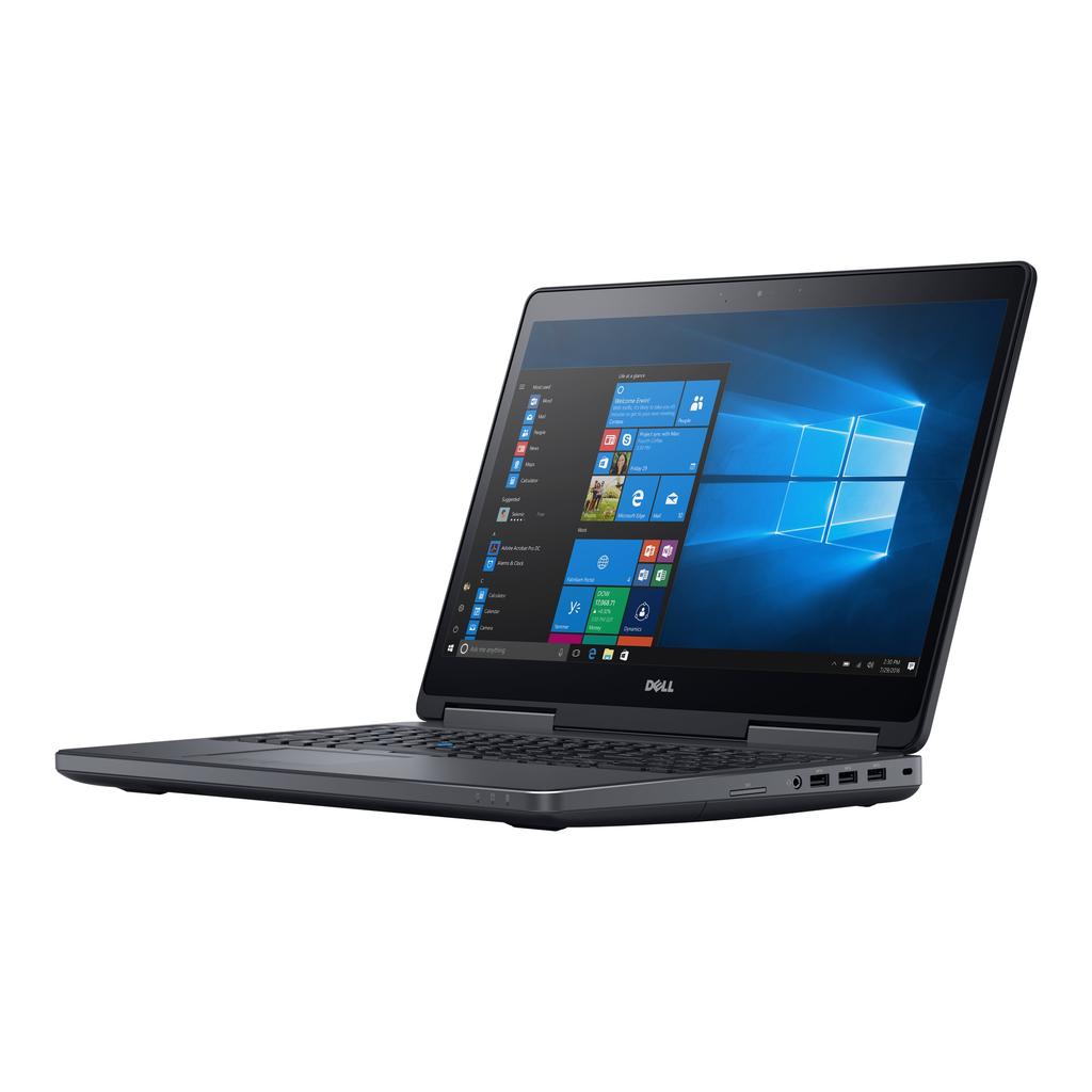 Dell Precision 7520 15" Xeon E3 2.8 Ghz - Ssd 240 Go - 16 Go Qwerty - Anglais