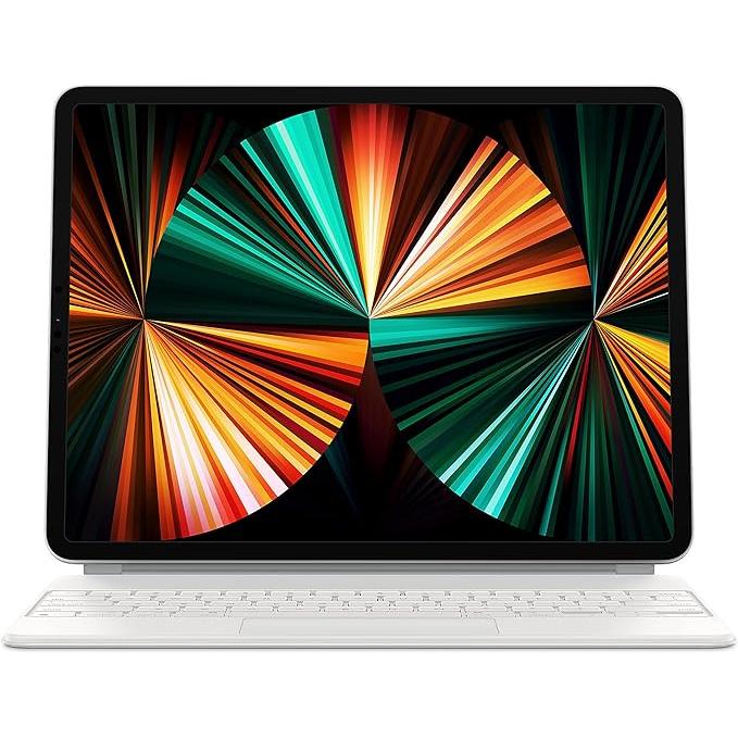 Apple iPad Magic Keyboard (iPad Not Included) (2021) - Qwerty - Espagnol - iPad Pro 12.9" 3E Génération / iPad Pro 12.9" 4E Génération / iPad Pro 12.9" 5E G