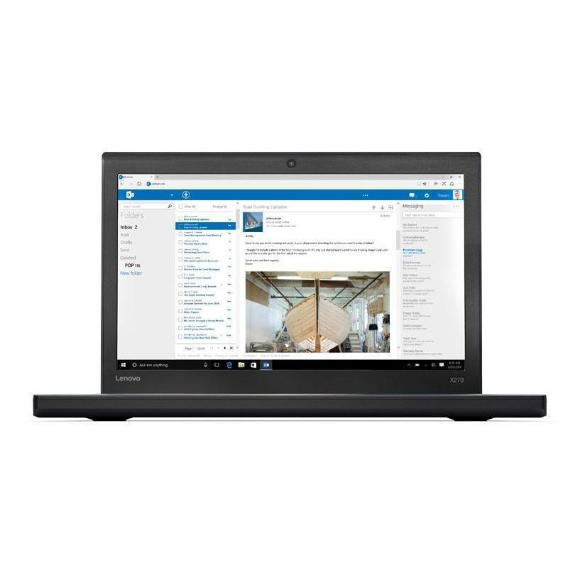 Lenovo ThinkPad X270 12"(2017) - Core i3-6100U - 4GB - SSD 256 Gb AZERTY - Γαλλικό