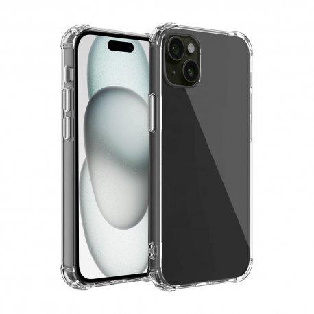 EVETANE Cover iPhone 15 Plus - TPU - Trasparente