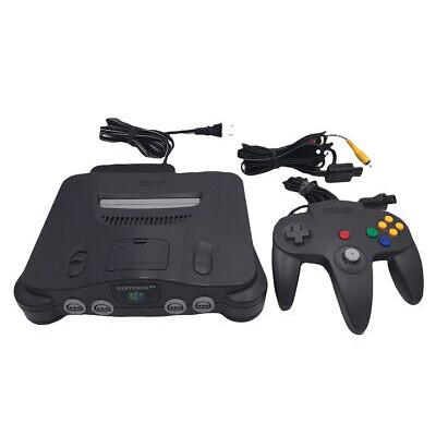 Nintendo 64 - Noir/Noir Reconditionné - Nintendo reconditionné disponible sur Backmarket