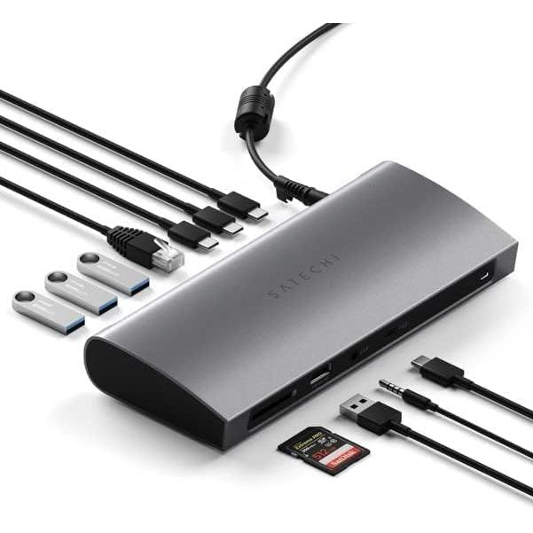 Hub Satechi Aluminium Thunderbolt 4 Dock