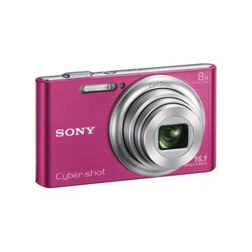 Compact Cyber-Shot DSC-W730 - Pink + Carl Zeiss Vario-Tessar 25