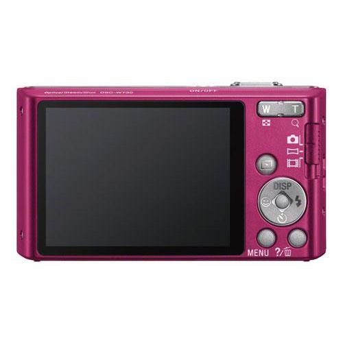 Compact Cyber-Shot DSC-W730 - Pink + Carl Zeiss Vario-Tessar 25